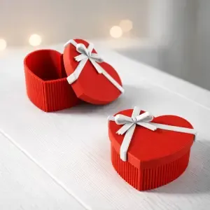 Heart Gift Box, 3D Valentine’s Day Gift- Jewelry Box