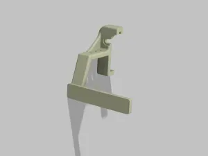 Ender 3 V2 BL Touch Mount (with Plough/Plow)
