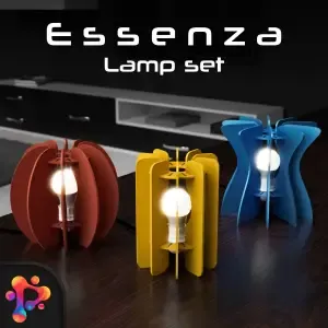 Essenza Lamp Set by Polymeria