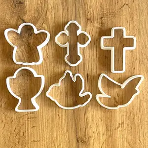 Communion Cookie Cutters, First, Dove, Chalice, Baptism, Cross