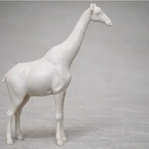 UV Unwrapped Giraffe Base Mesh
