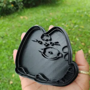 Messenger Cat donut cookie cutter