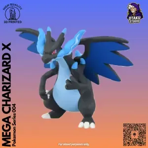 POKEMON MEGA CHARIZARD X 3D MODEL