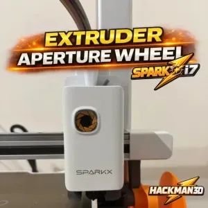 Sparkx i7 Extruder Aperture Wheel