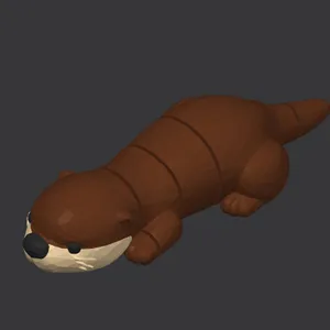Articulated Otter Toy