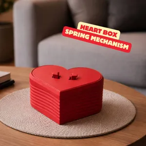 HEART BOX FOR VALENTINE'S DAY / VALENTINE GIFT