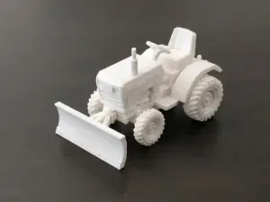 Snowplower Tractor