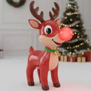Christmas Deer Rudolph Minimalistic decoration