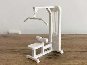 Pulldown Machine - Decorative Gym Model