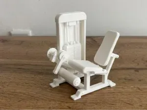 Leg Extension Machine - Decorative Gym Model