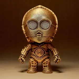 Mini C3PO Figurine