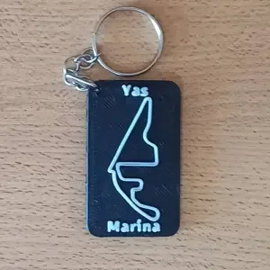 YAS MARINA Circuit KeyChain