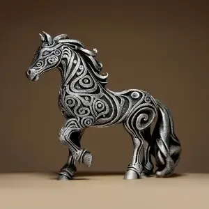 Designer HORSE Sculpture