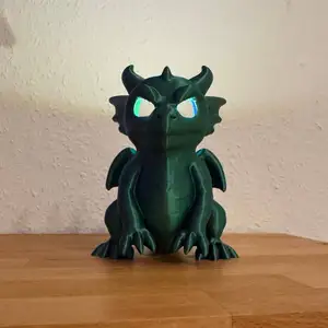 Leuchtender Drache