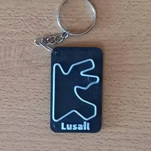 LUSAIL Circuit KeyChain