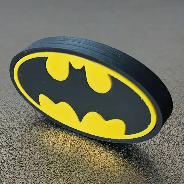 Batman Logo Fridge Magnet - Multipart, no CFS needed