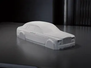 Rolls-Royce Phantom 3D Model for Mold Making