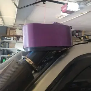 pre filter tapered to the windsheild