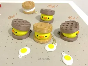 Cute Little Chick Waffle Clicker