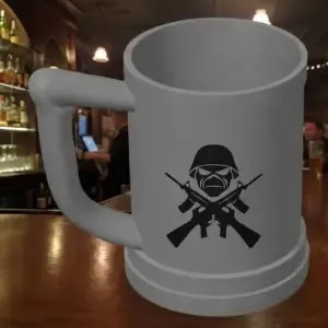 Iron Maiden beer mug by Aza