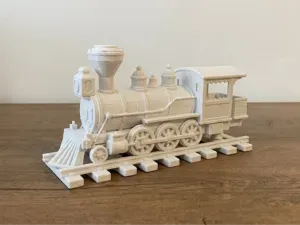 Steam Locomotive - Western Railway Model