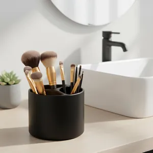 Cosmetic brush holder