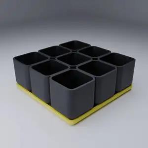 Modular 9 Pot Seedling Starter Tray System