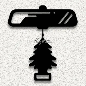 little tree air freshener car mirror wall art home decor