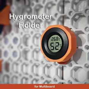 Hygrometer Holder for Multiboard