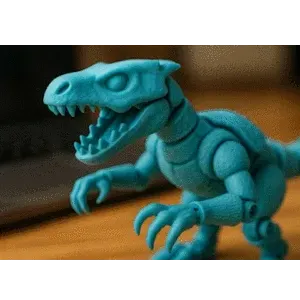 Mecha Dino | 24-Joint Fully Articulated 3D-Printable Raptor