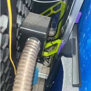 Flexible exhaust adapter hose for printer chamber ventilatio