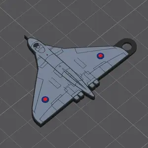 Avro Vulcan Keychain / Keyring