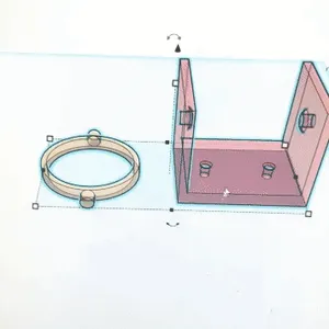 Rotating Curtain Holder