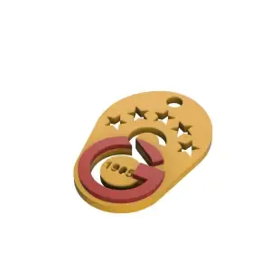 Galatasaray Anahtarlık 5 YILDIZ 2025 GS