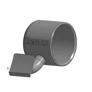 V 2.5 52mm Ram 2500 EGR A pillar gauge mount