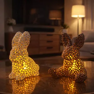 EASTER TEALIGHTS / VORONOI / EASTER BUNNY