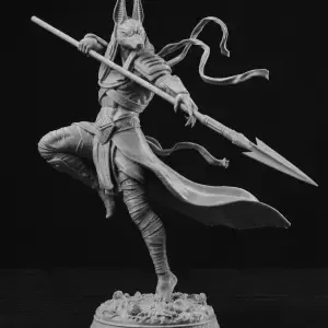 Anubis God of Death – Egyptian Fantasy Warrior