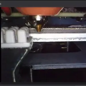 Ender 3 V3 KE Toolhead LED and Endoscope Mount 7.5mm OD