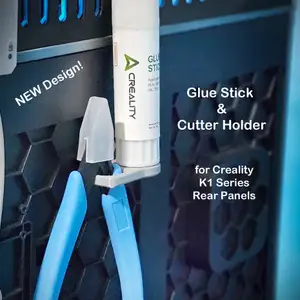 Gluestick & Cutter Holder for Creality K1 Series Rear Panels
