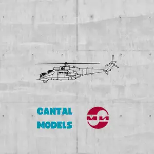 MI-24 HIND ATTACK HELICOPTER #2 | 2D WALL ART