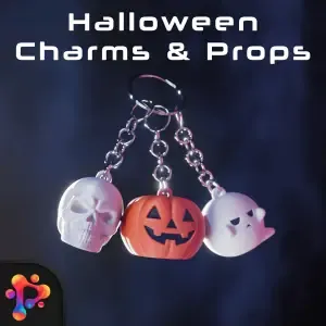 Halloween Charms & Props by Polymeria