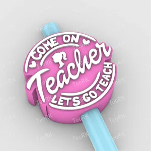 Straw Topper come on teacher