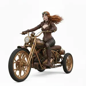 Trike girl