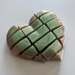 Extra Flexi Heart toy for Valentines 3d