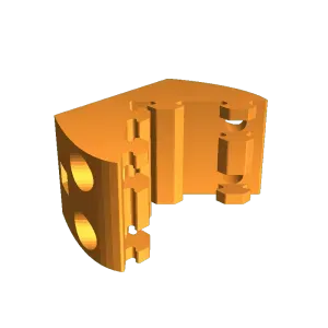 [Ender3Pro: Supports] Filament Mount (Side)