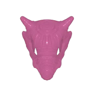 Cubone skull artistic flat