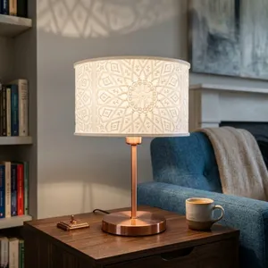 Moroccan Geometric Lampshade(Zellij)