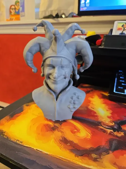 Magic the Gathering Jester's Cap Bust Statue MTG Joker — Фото 2 из 4