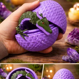 Little dragons with eggs