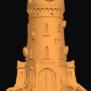 Torre de Mago Arruinada e Misteriosa